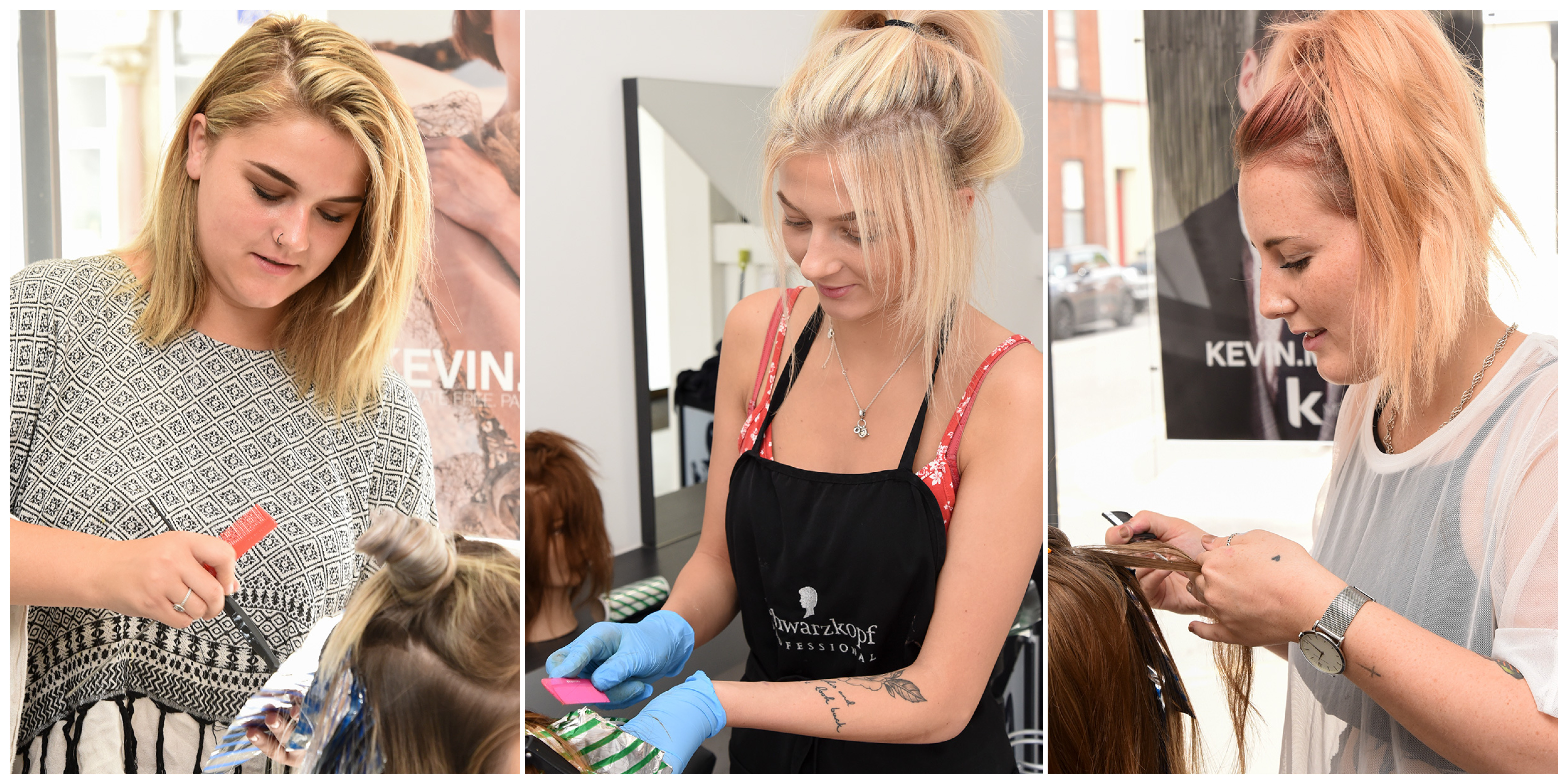 Jakata Salon Next level stylists Promotion for 3 team members